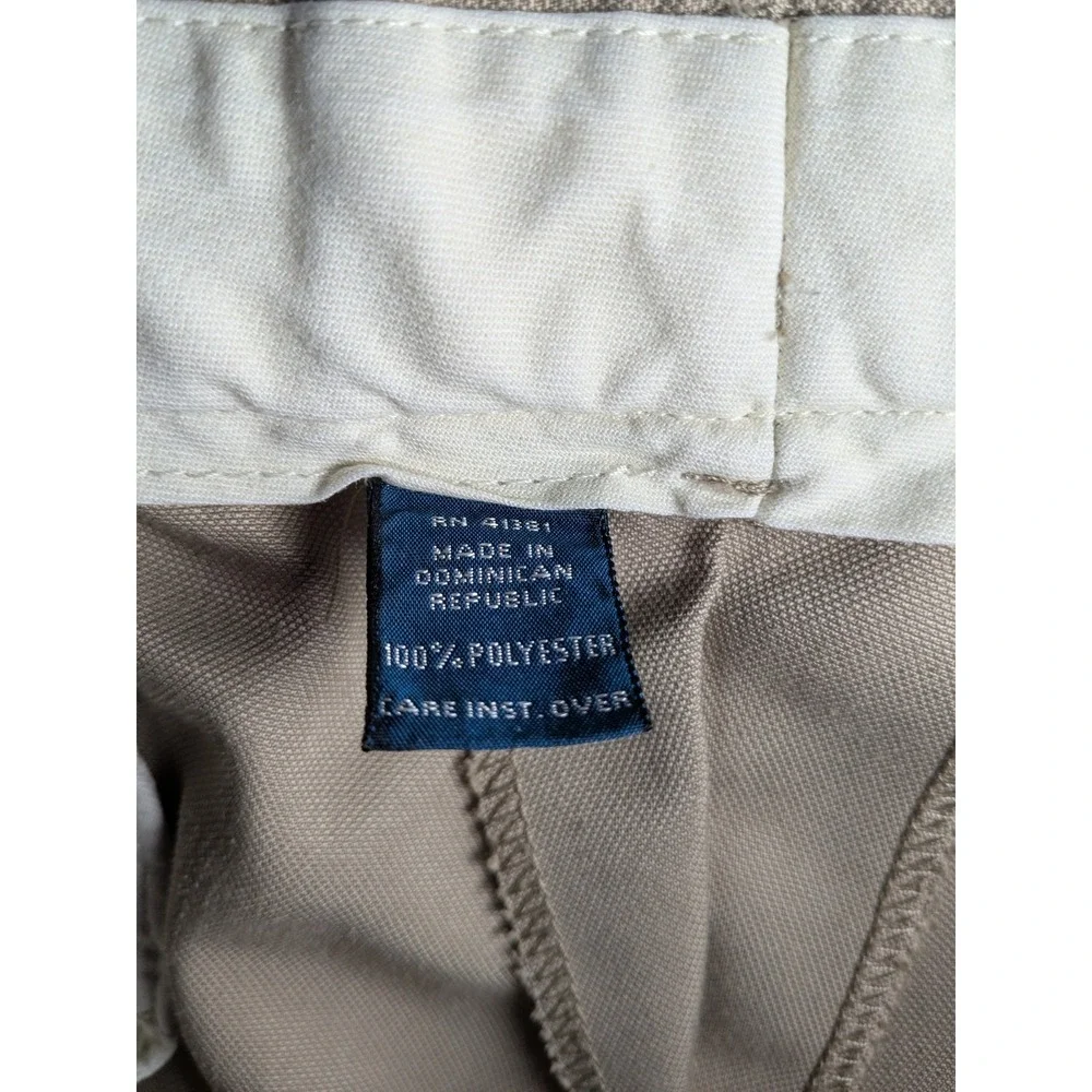 Polo By Ralph Lauren Men's Khaki Dress Pants Missing Size Tag‎ See Description